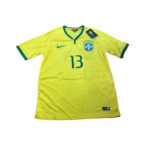 NWT Nike dri fit Brazilian Football Confederation (CBF) Soccer Jersey - size S